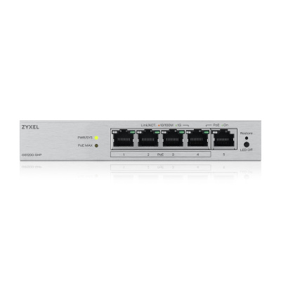 ZYXEL GS1200-5HPV3-EU0101F Коммутатор 1