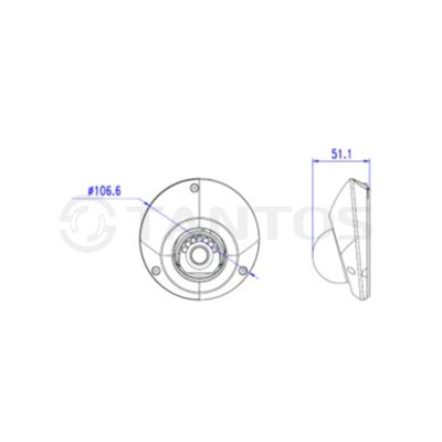Tantos TSI-DN425FP (2.8) IP камера 1