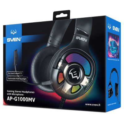 SVEN AP-U1100MV SV-020828 Игровые наушники с микрофоном 11