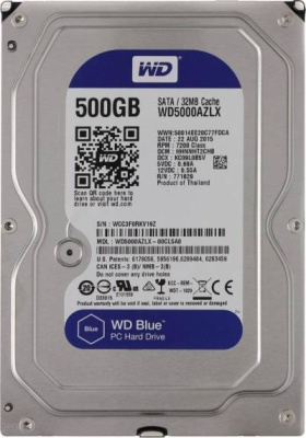Western Digital WD Blue 500 GB WD5000AZLX Жесткий диск 1