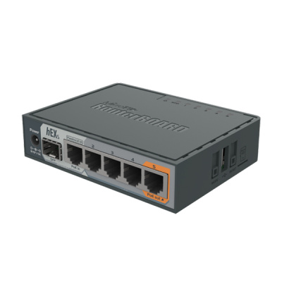 MikroTik hEX S (RB760IGS) Маршрутизатор 1