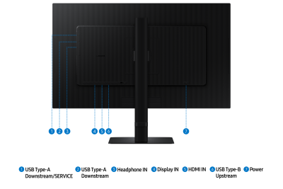 Samsung LS27D800EAIXCI Монитор 8