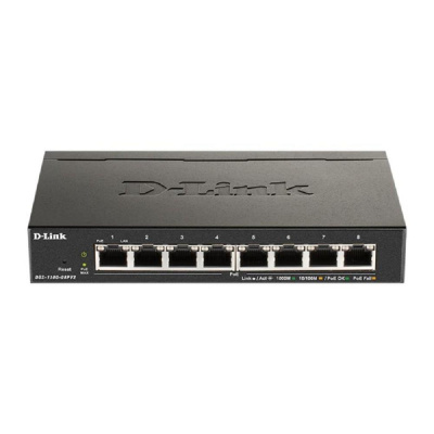 D-Link DGS-1100-08PV2/A4A Настраиваемый L2 коммутатор