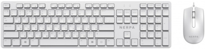 NERPA NRP-MK150-W-WHT Комплект клавиатура+мышь 1