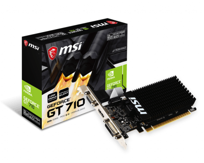 MSI GT 710 2GD3H LP Видеокарта 3