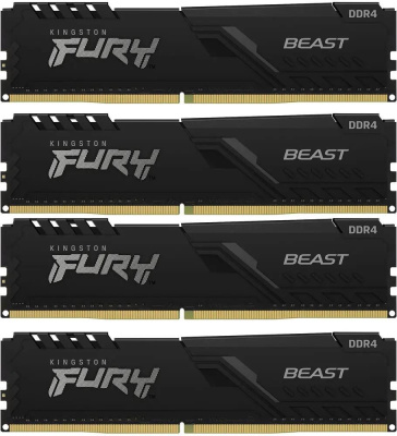Kingston FURY Beast Black KF432C16BBK4/64 Оперативная память