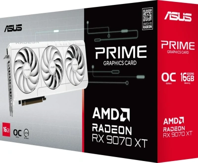 Asus PRIME-RX9070XT-O16GWHITE Видеокарта 2