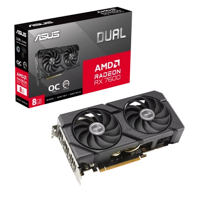 ASUS DUAL-RX7600-O8G-EVO 90YV0LD0-M0NA00 Видеокарта 11