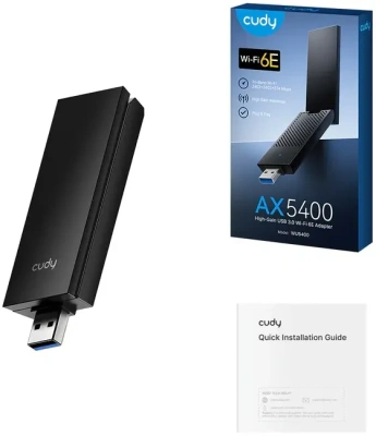 CUDY WU5400 Адаптер беспроводной связи 4