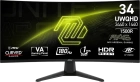 MSI MAG 346CQ 1500R 9S6-3DD71M-016 Монитор