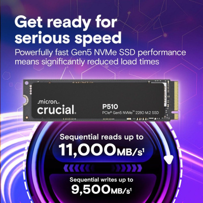 Crucial P510 1TB CT1000P510SSD8 Твердотельный накопитель SSD 1