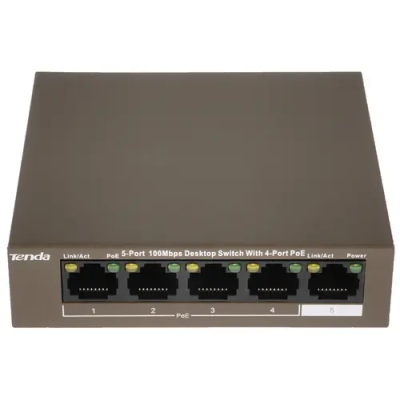 Tenda TEF1105P-4-63W Коммутатор 1