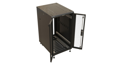 Hyperline TTBR-2268-DD-RAL9004 Телекоммуникационный шкаф 3