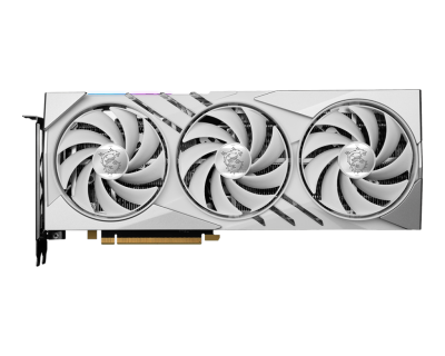 MSI GEFORCE RTX 4060 TI GAMING SLIM WHITE 8G Видеокарта 1