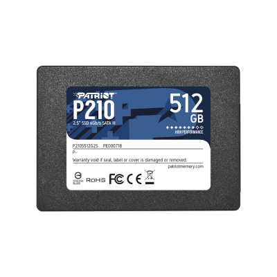 Patriot Memory P210 512 ГБ Накопитель SSD P210S512G25