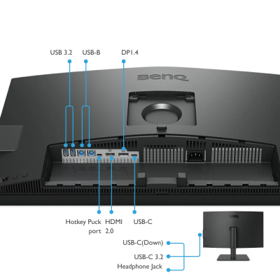 BENQ PD2705U 9H.LKDLA.TBE Монитор 6
