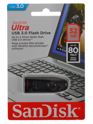 SanDisk Ultra 32GB SDCZ48-032G-U46 Флэш-накопитель  1
