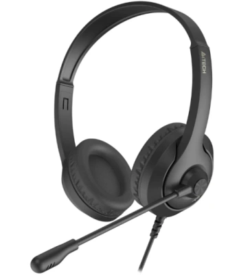 A4Tech FH100U (STONE BLACK) Наушники с микрофоном 1