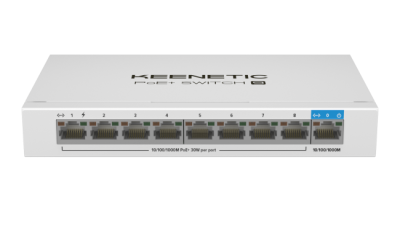 KEENETIC POE+ SWITCH 9 (KN-4710) Коммутатор 1