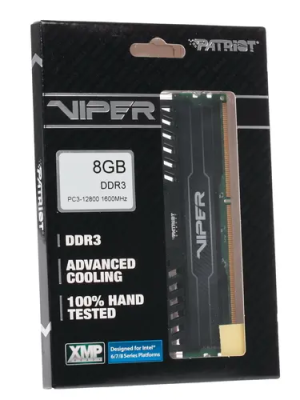 Patriot Viper 3 8GB Модуль памяти PV38G160C0 2