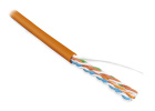 Hyperline UUTP4-C5E-S24-IN-LSZH-OR-100 Кабель витая пара