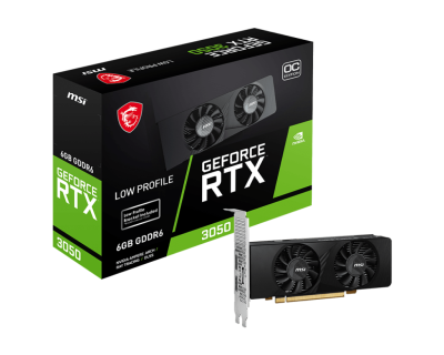 MSI GEFORCE RTX 3050 LP 6G OC Видеокарта 5