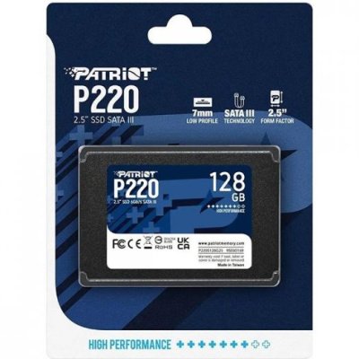 Patriot P220 128G Накопитель SSD P220S128G25 3