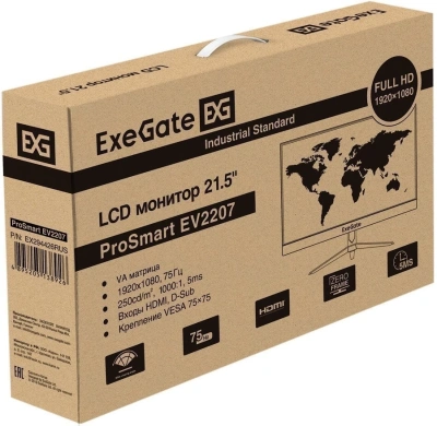 ExeGate ProSmart EV2207 EX294426RUS Монитор 1