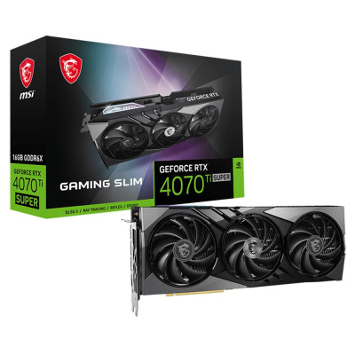 MSI RTX 4070 TI SUPER 16G GAMING SLIM Видеокарта
