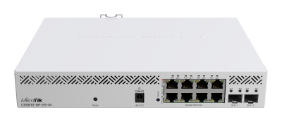 MikroTik CSS610-8P-2S+IN PoE-коммутатор в стойку 1