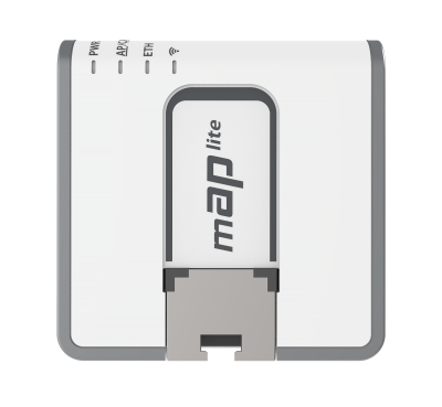 Mikrotik mAP lite (RBMAPL-2ND) Мини-точка доступа 2,4 ГГц, 1x RJ45, 802.3af/at 9