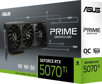 ASUS GeForce RTX5070TI-O16G Видеокарта 9