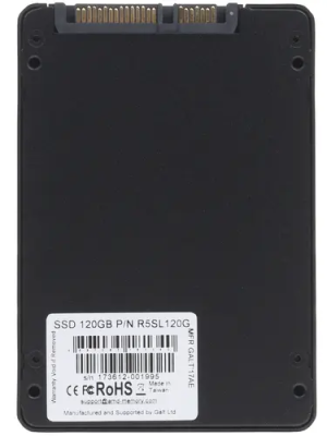 AMD Radeon R5 Series 120GB SSD накопитель R5SL120G 3