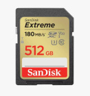 SanDisk Extreme SD UHS-I 512 ГБ Карта памяти SDSDXVV-512G-GNCIN