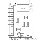 Mikrotik RB493AH Материнская плата  3