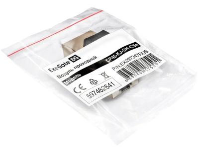 Exegate CP45-KJ-SH-C5e EX297347RUS Модуль проходной 2