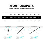 ONKRON M5 WHITE 4603728440255 Кронштейн 9
