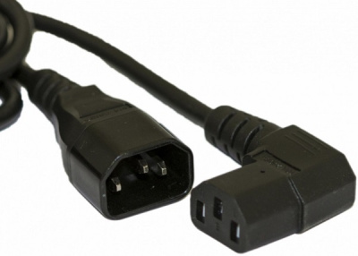 Hyperline PWC-IEC13A-IEC14-3.0-BK Сетевой кабель