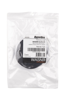 Hyperline WASNR-5X16-BK Лента (липучка) 4
