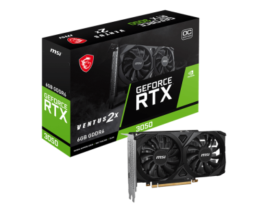 MSI GEFORCE RTX 3050 VENTUS 2X 6G OC Видеокарта 4