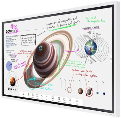 Samsung WM65B Flip Chart Pro 65" LH65WMBWBGCXCI Панель  1