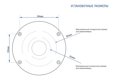 AltCam MK-2 Монтажная коробка 1