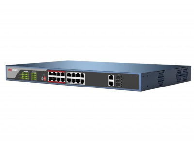 Hikvision DS-3E0318P-E PoE-коммутатор 1
