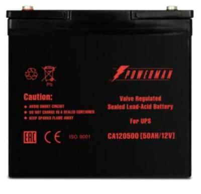 POWERMAN Battery CA12500 12V/50AH Батарея