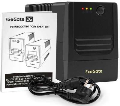 ExeGate Power NB-1000.LED.AVR.4C13 EX299490RUS ИБП 3
