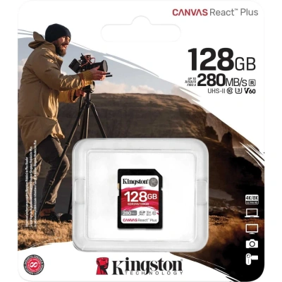 Kingston SDR2V6/128GB Карта памяти 2