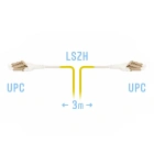 SNR SNR-PC-LC/UPC-DPX-A-Uniboot-3m Патчкорд оптический