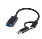 Cablexpert A-OTG-CMAF2-2in1 Кабель-переходник