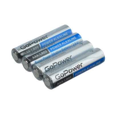 GoPower LR03 AAA Shrink 4 Alkaline 00-00017749 Батарейка AAA 2