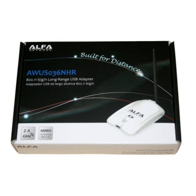 Alfa AWUS036NHR Aдаптер с внешней антенной 5dBi 11